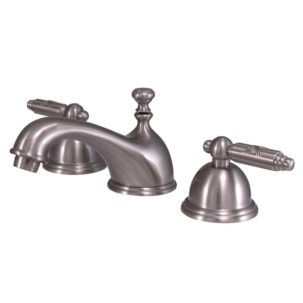 KS3968GL 8" Widespread Bathroom Faucet, Brushed Nickel